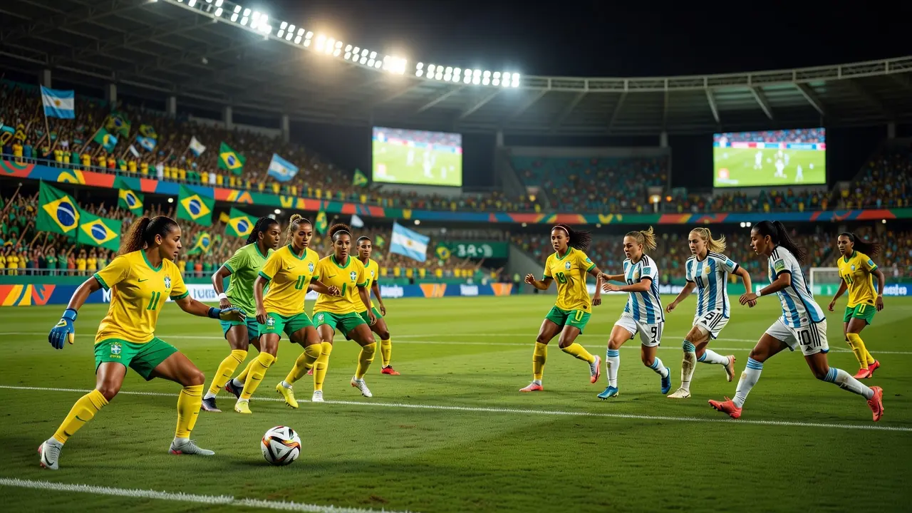 Brasil busca sequência diante da Argentina na Arena Pernambuco