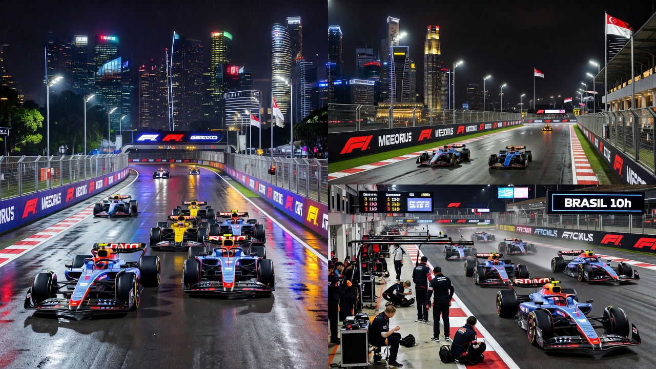 Sprint e classificação movimentam sábado decisivo em Marina Bay