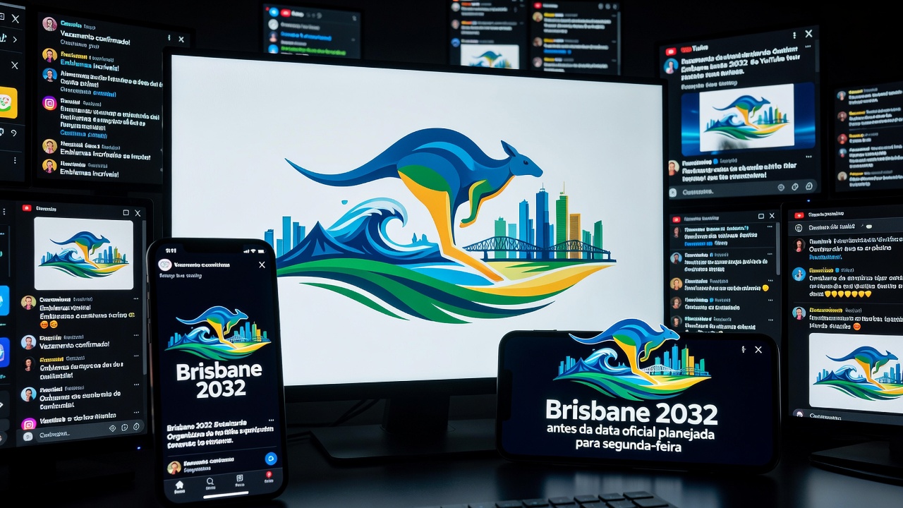 Vazamento Expõe Emblemas de Brisbane 2032 Antes da Data Oficial