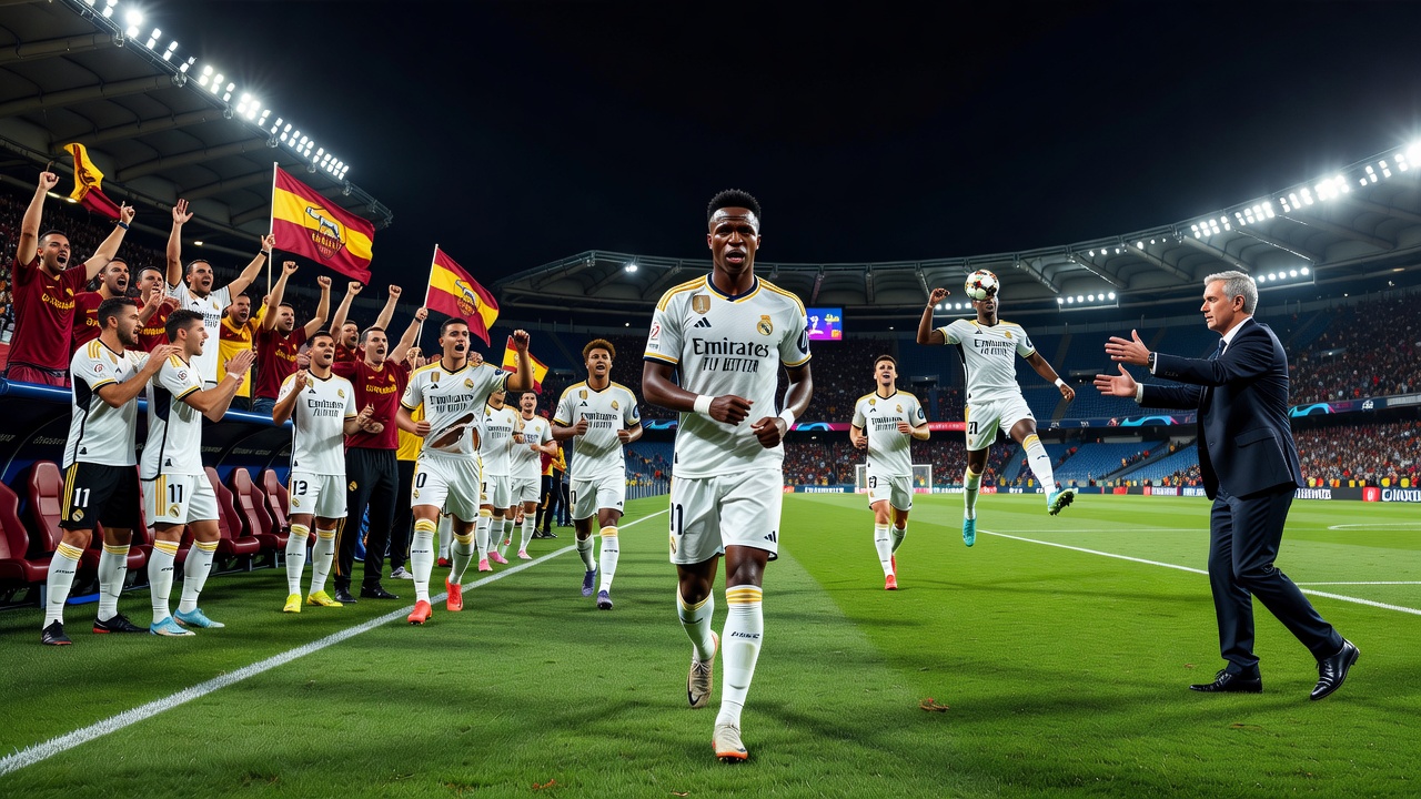 Vinicius Desabafa Após Virada do Real Madrid em Roma